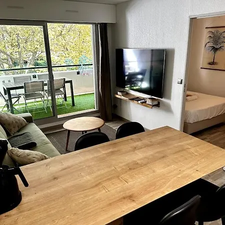 Apartamento 085 - Les Villégiales - 4 Pers - Piscine - Golf La Grande-Motte