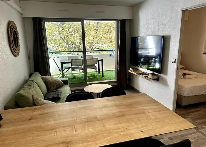 Apartamento 085 - Les Villégiales - 4 Pers - Piscine - Golf La Grande-Motte
